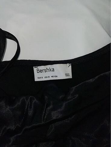 Bershka Saten mini elbise