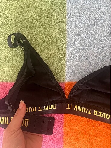 xs Beden siyah Renk paul kenzie bralet