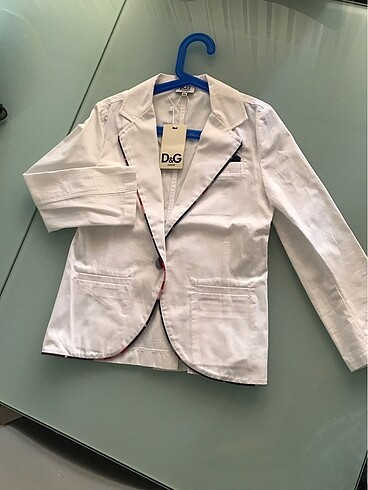 D&G erkek çocuk keten ceket