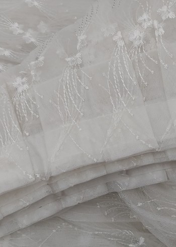 Beyaz Tül Perde - Görsel 7