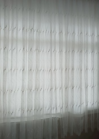 Beyaz Tül Perde - Görsel 4