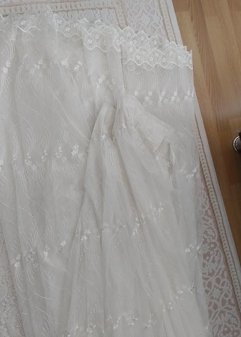 Beyaz Tül Perde - Görsel 6