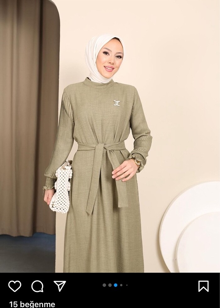 Tesettür elbise - Görsel 2