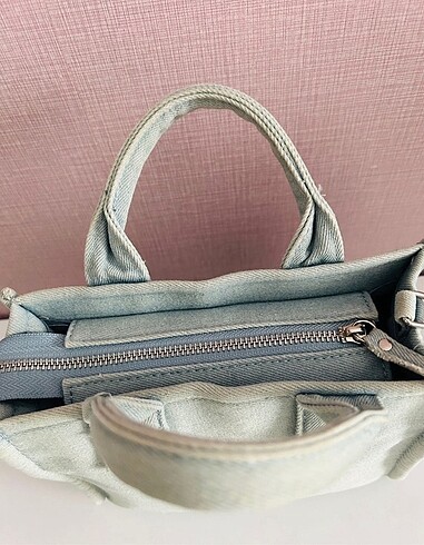  Beden Stradivarius denim çanta
