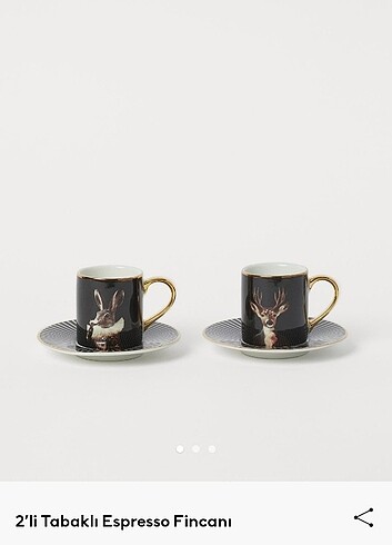 H&m home espresso set