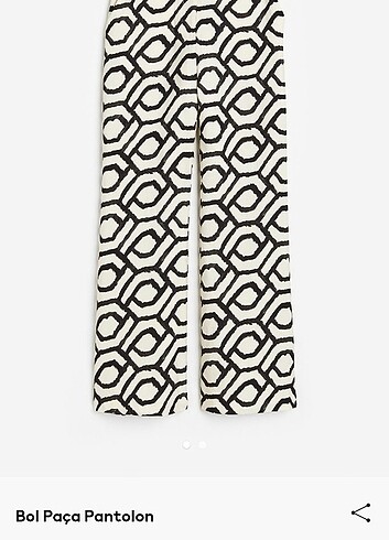 H&m pantolon 36 beden dar kalıp 