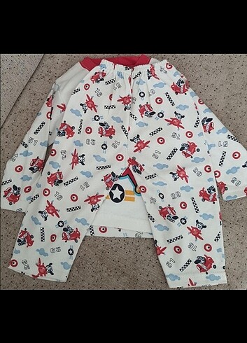3-6 Ay Beden Erkek bebek Pijama takimi