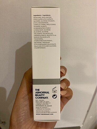  Beden Renk The Ordinary Squalane Cleanser