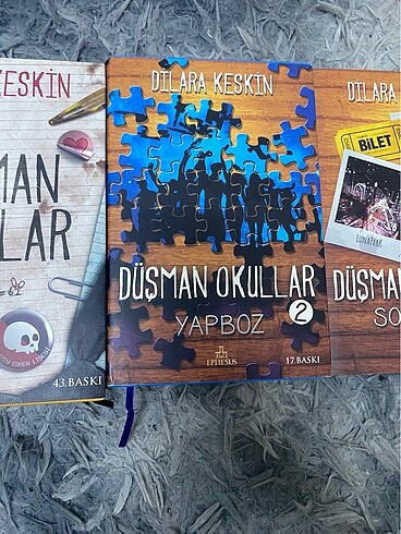  Beden Dilara Keskin Düşman Okullar Serisi