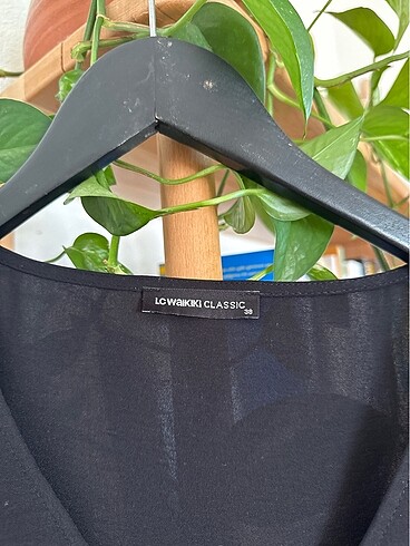 LC Waikiki LC Waikiki Siyah Yarım Kollu Elbise