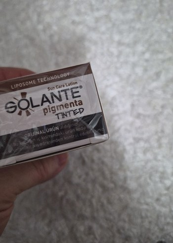 Solante Pigmenta Tinted SPF 50+ Güneş Losyonu 50 ml - Görsel 5