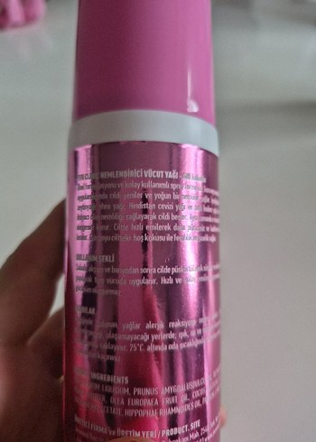 TTO Clinic Gül Vücut Yağı 200 ml - Görsel 4