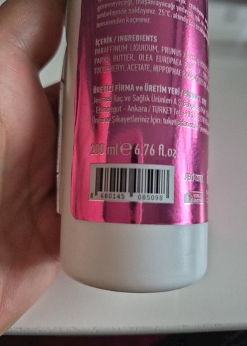 TTO Clinic Gül Vücut Yağı 200 ml - Görsel 5