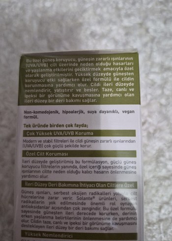 solante ANTİOX güneş kremi - Görsel 2