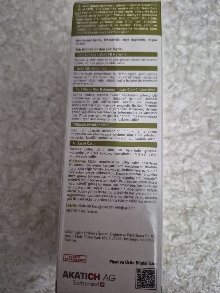 solante ANTİOX güneş kremi - Görsel 3