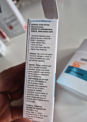 La Roche-Posay Anthelios UV Aır SPF 50+ 40ml - Görsel 5