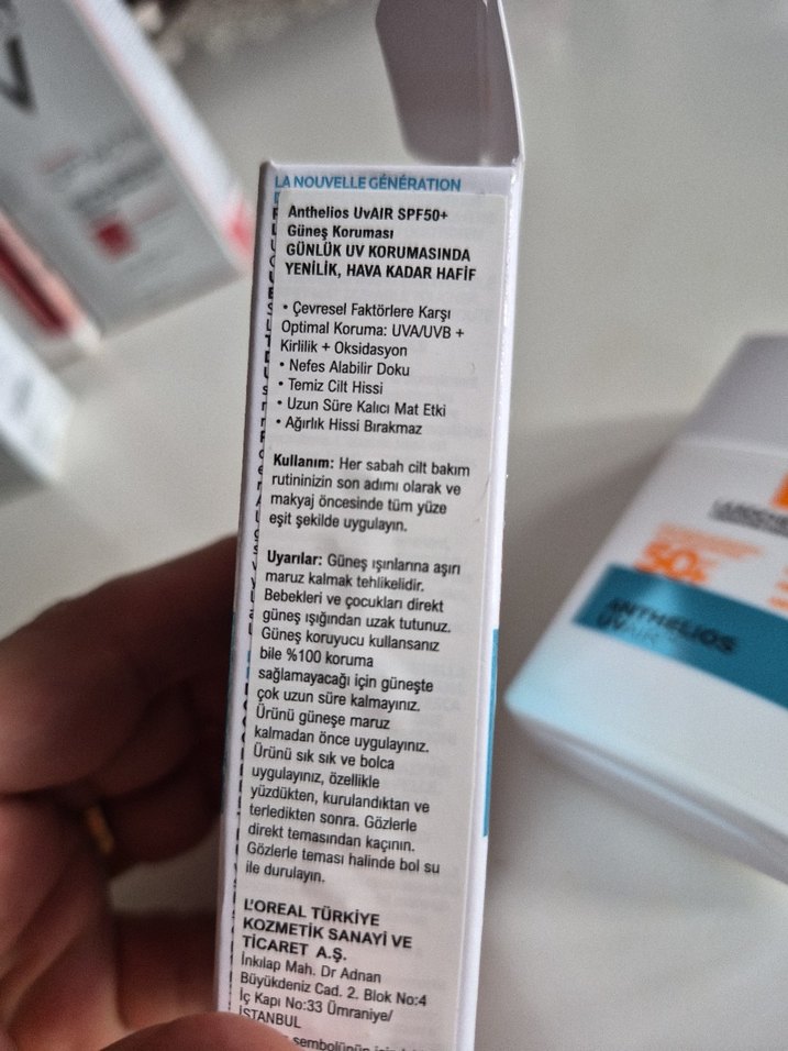 La Roche-Posay Anthelios UV Aır SPF 50+ 40ml - Görsel 5