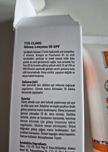 TTO Clinic Güneş Losyonu SPF 50 - Görsel 4