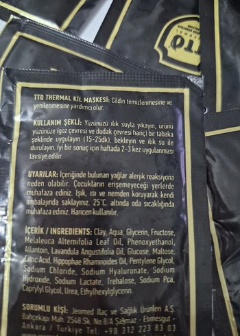 tto Termal kil Maskesi - Görsel 4