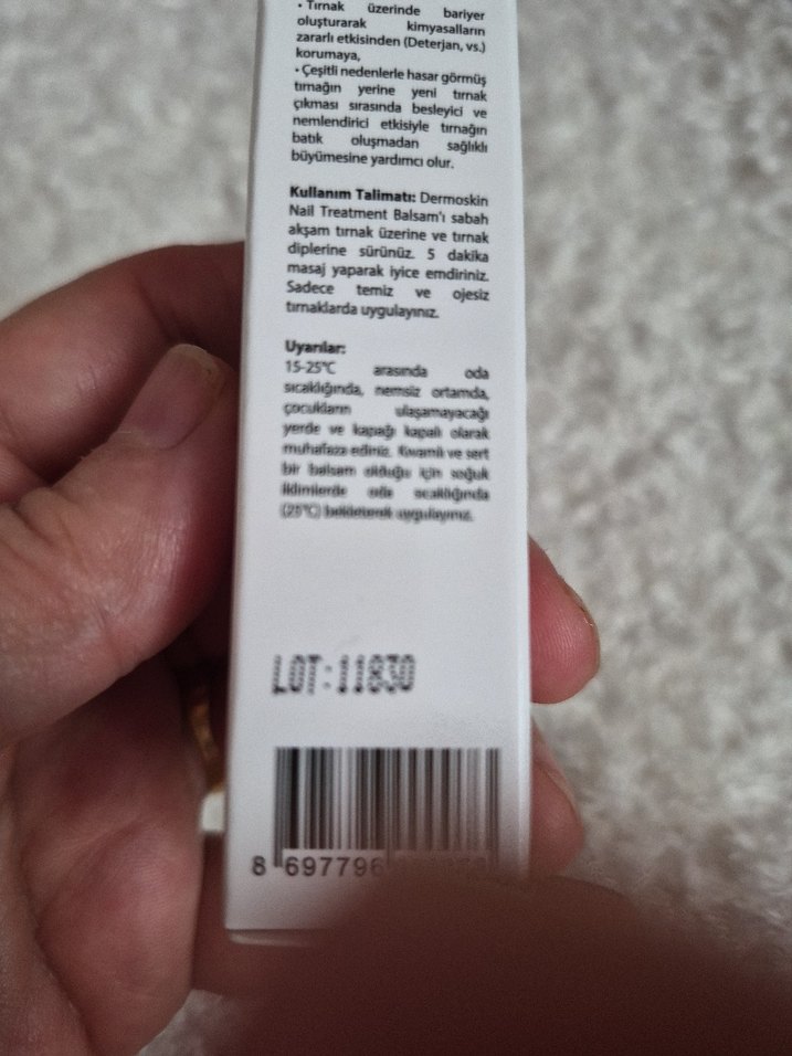 Dermoskin N-Balsam Tırnak Bakım Balsamı - Görsel 3