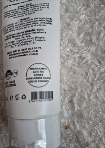 Deemoskin Pigmentyl Güneş Koruyucu Krem SPF 50 - Görsel 6