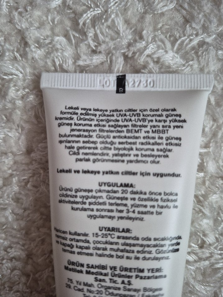 Deemoskin Pigmentyl Güneş Koruyucu Krem SPF 50 - Görsel 3