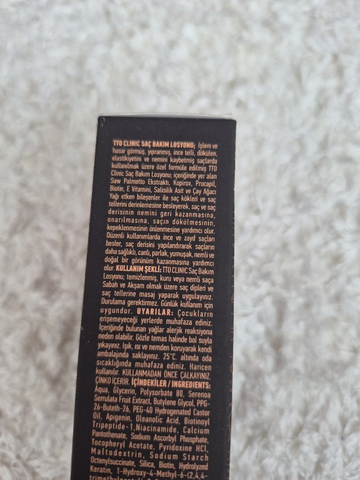 TTO Saç Losyonu 30 ml x 2 Adet - Görsel 2