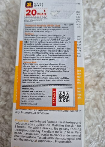 Bioderma Photoderm Aquafluide SPF 50 Hassas Cilt - Görsel 3