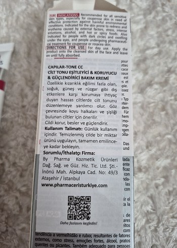 Pharmaceris N CC Krem SPF30 30 ml - Görsel 7