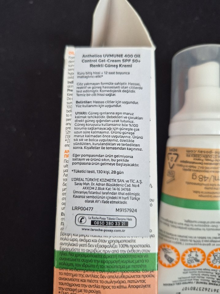 la roche posey ANTHELIOS UVMUNE tinted 50ml - Görsel 4