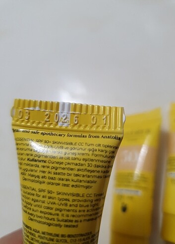 Beden Renk Cosmed sun essentıal spf50 skınvisıble cc