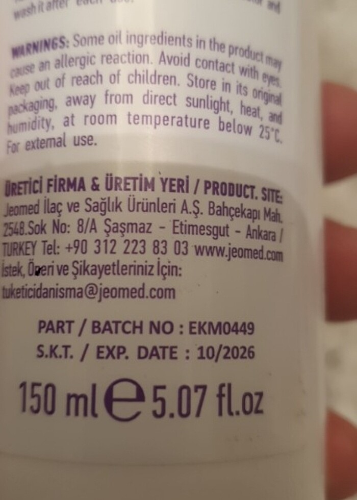 Tto Termal göz çevresi temizleme köpüğü  - Görsel 3