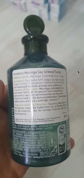 Yves Roche vınaıgre detoxifıant 150ml - Görsel 3