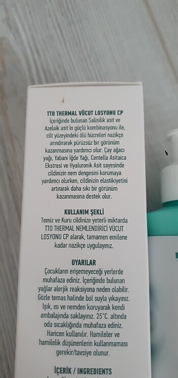 Beden Tto Termal bady losyon 200ml