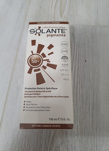 SOLANTE PİGMENTA GÜNEŞ KREMİ 