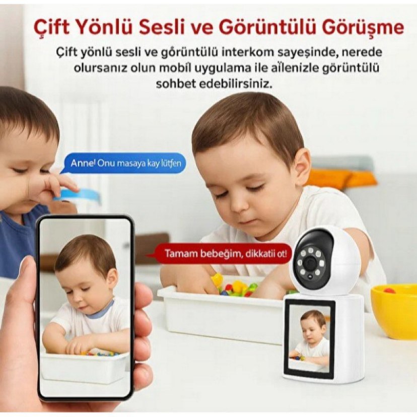akıllı ev güvenlik kamerası - Görsel 3