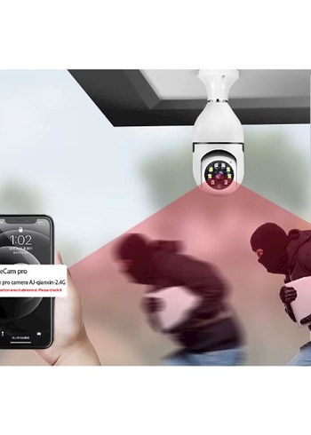 duy girişli kablosuz ampul kamera - Görsel 3