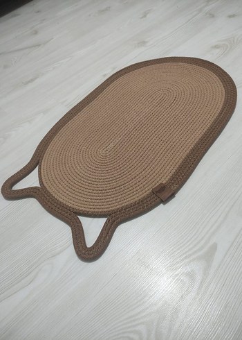 Leopar Desenli Kahverengi Kedi Tırmalama Matı - Görsel 3