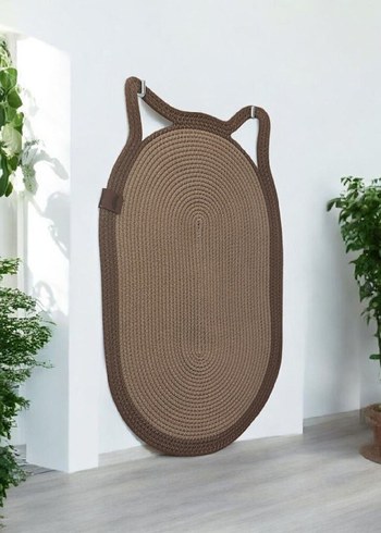 Leopar Desenli Kahverengi Kedi Tırmalama Matı - Görsel 2