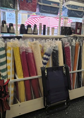 Büyük boy plaj ve cafe şemsiyeleri gabardin kumaş - Görsel 10