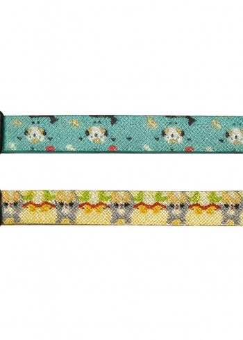 DESENLİ ZİLLİ KEDİ TASMASI - Görsel 5