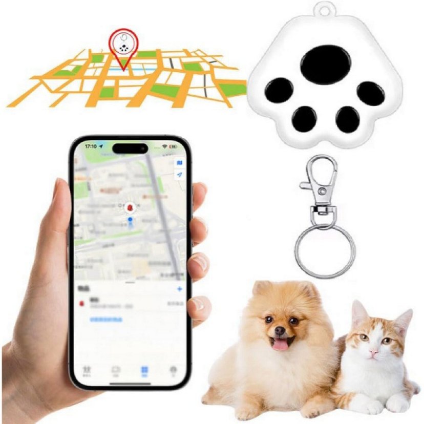 Renkli Pembe Kedi ve Köpek Tasma Takip Cihazı - Görsel 3