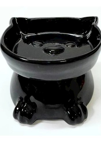 AYAKLI KULAKLI SERAMİK MAMA KABI - Görsel 2