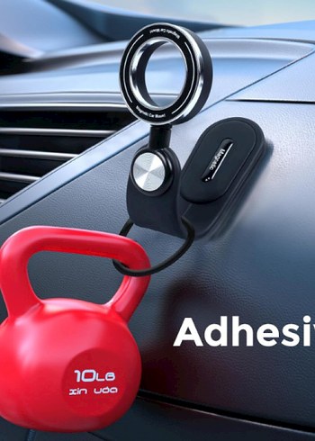 Araba Havalandırma Telefon Tutucu Siyah - Görsel 4