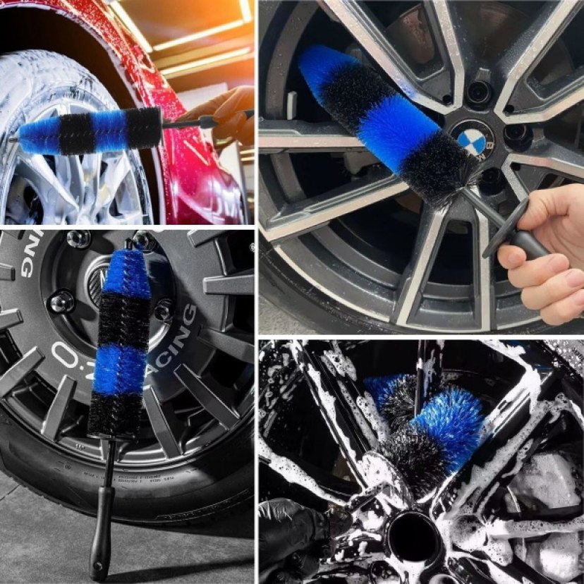 Koyu Mavi Temizlik Fırçası - Görsel 5