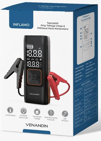 AKIM KORUMALI 4 İN 1 AKÜ TAKVİYE CİHAZI - Görsel 3