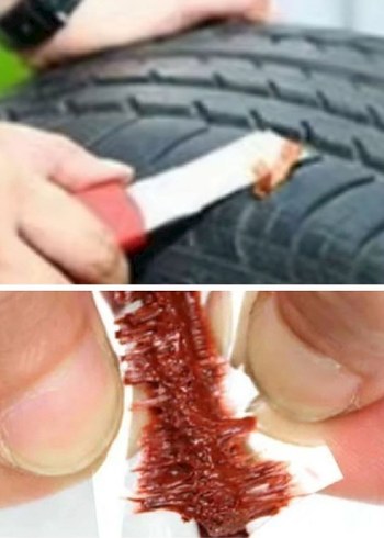 Kahverengi Lastik Tamir Çubukları - Görsel 3