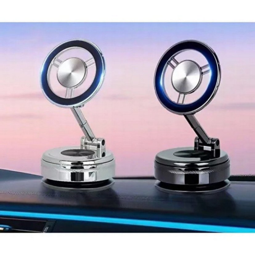 Katlanabilir Manyetik Telefon Tutucu Gri - Görsel 2