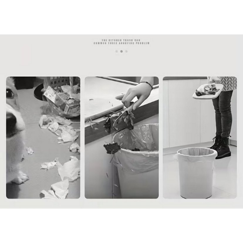 KATLANABİLİR MUTFAK ÇÖP KOVASI TORBA HAZNELİ - Görsel 4