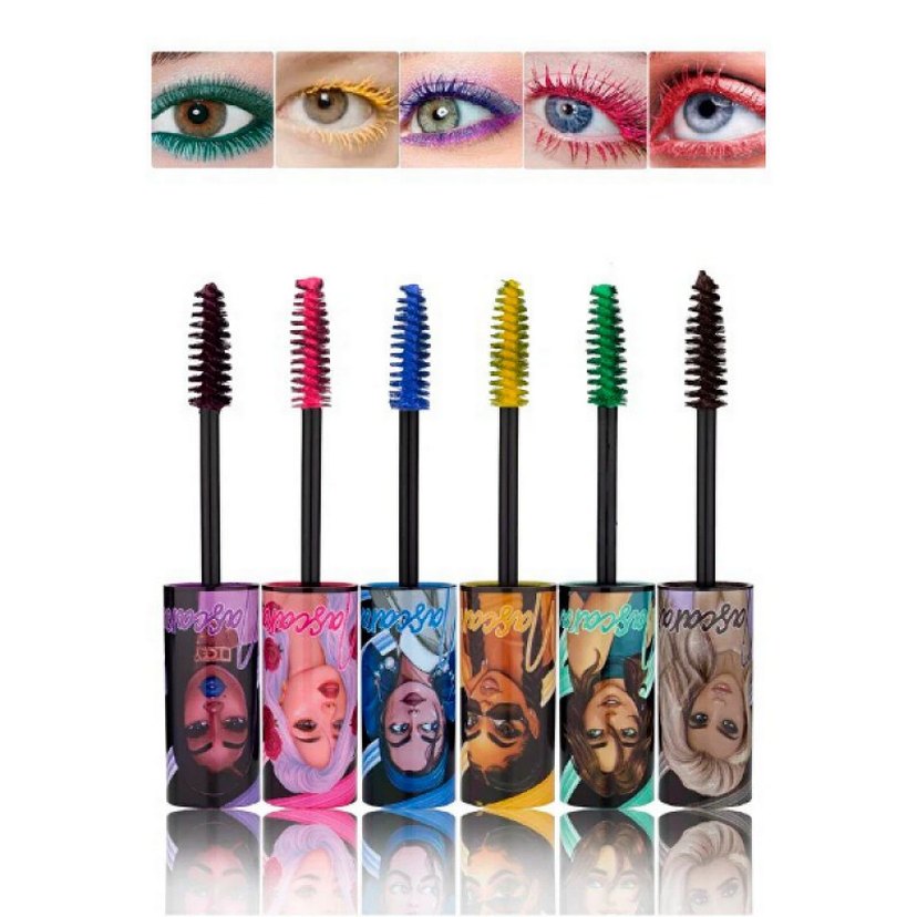 6'LI RENKLİ MASKARA SETİ - Görsel 3